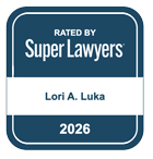 Rated by Super Lawyers Lori A. Luka 2026